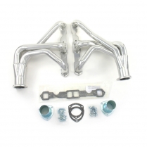 1963-74 Corvette 265-400 SB 1-3/4" Long Tube Coated Headers