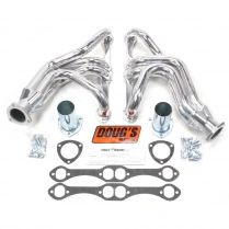 1955-57 Chevy Car 265-400 SB Shorty Coated Headers - 1-5/8"