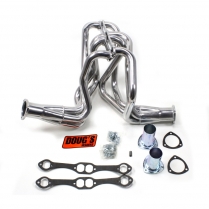 1958-64 Chevy Car 265-400 SB 1-5/8" Long Tube Coated Headers