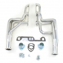 1968-72 GTO 326-455 1-3/4" D-Port Long Tube Coated Headers