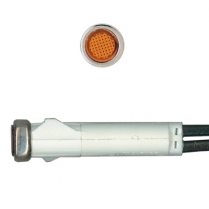 Dash Indicator Light in 5/16" Diameter - Amber