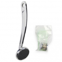 Drive-By-Wire Goolsby Round Throttle Pedal Arm Chrome/Rubber