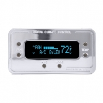 Vintage Air Gen II Climate Control - Chrome/Teal