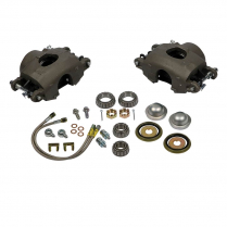 1955-57 Chevy Car, Early GM Complete Front Brake Kit