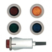 Green 1/2" Dash Indicator Light