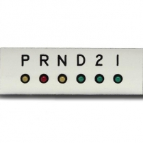 Horizontal LED Gear Shift Indicator without Overdrive