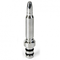 Premium Lokar Bullet Type Dipstick Handle - Bright Finish