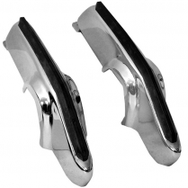 1969 Camaro Chrome Deluxe Front Bumper Guards