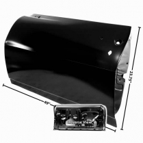 1967 Camaro & Firebird Left Hand Steel Door Shell
