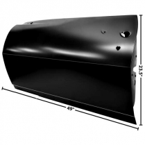 1968 Camaro & Firebird Left Hand Steel Door Shell