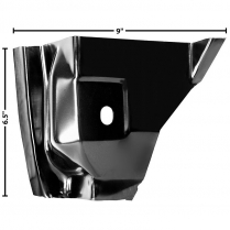 1955-59 Chevy/GMC P/U LH Outer Door Hinge Pillar Pocket