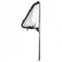 1951-54 Chevy Pickup Right Chrome Vent Window with Glass