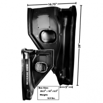 1955-59 Chevy Pickup Right Kick Panel