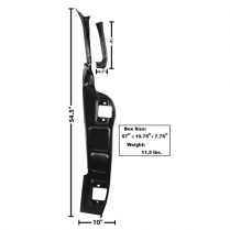 1955-59 Chevy Pickup LH A Pillar Frame