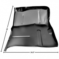 1973-87 Chevy Pickup Left Cab Floor Drop In