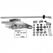 1970-72 Chevelle Left Hand Door Glass Track Kit