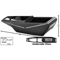 1968-72 Chevelle/El Camino Console Base w/Trim & Light Panel