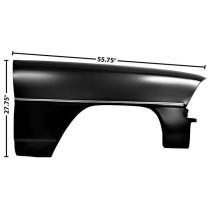 1967 Nova Right Hand Steel Fender