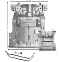 1970 Challenger Trunk Floor Pan