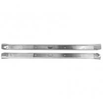1968-72 Chevelle ElCamino GTO Stainless Sill Scuff Plates Pr