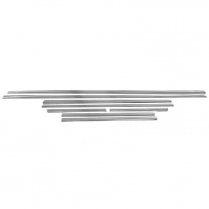 1968 El Camino Body Side Moldings - 8 Piece Set