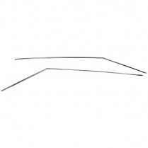 1962-65 Nova & Chevy II Drip Rail Moldings - 4 Pieces