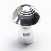 Deco Style Dash Knob with 7/16-20 Male Thread - Polished