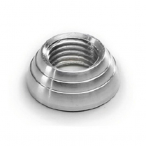 Deco Style Dash Knob with 7/16-20 Female Thread - Brushed