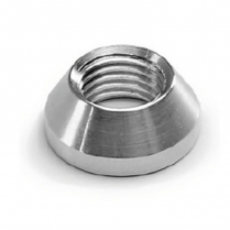 Hitech Style Dash Bezel with 7/16-28 Female Thread - Brushed