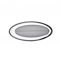 Chrome Elliptical Shaped Interior Dome Light
