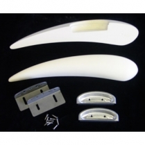 Teardrop Armrest Set - 16" Long