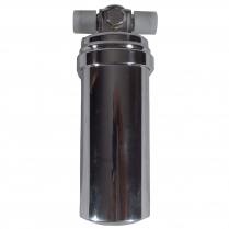 A/C Receiver Dryer with Bracket Only - Polished