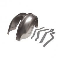 1970-81 Camaro 2" Drop Mini Tub Kit w/Leaf Springs & Sho