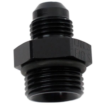 -6 AN to 3/4"-16 O-Ring Port Black Anodized
