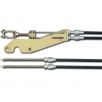 Trans Mounted Emergency Brake Cable - Black