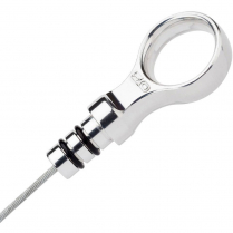 Ford Coyote 5.0L Engine Oil Dipstick - Bright Finish Handle