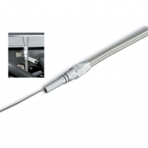 1963-67 Chevy II V-8 Flexible Engine Oil Dipstick Braided SS