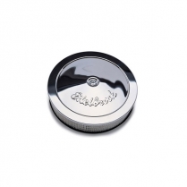 Round Chrome Air Cleaner 14" x 3.75" with 3" Tall Filter