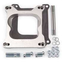 Spread-Bore Adapter for Quadrajet to Square Bore