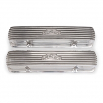 1962-79 Pontiac 301-455 Polish Classic Finned Valve Covers