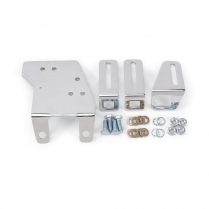 Throttle & Transmission Kickdown Bracket - Chrome