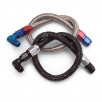 Stainless Steel Fuel Line for SB Chevy & SB/BB Mopar - Black