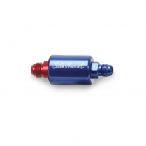 Edelbrock Blue Anodized Aluminum Filter - 6AN