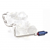 Dual Feed Fuel Line & Filter Kit for Edelbrock Carburetors