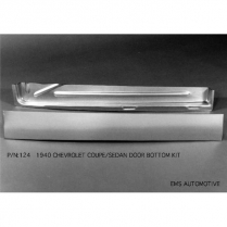 1940 Chevy 2 Door Sedan & Coupe Steel Left Door Bottom