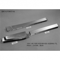 1941-48 Ford 4D Sed & Bus Coupe Sed Del Left Rear Rocker Box