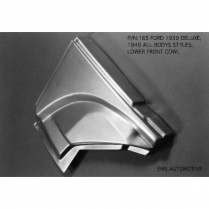 1939 Ford Deluxe & 40 Pass Car Right Lower Cowl Patch Panel