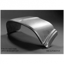 1957 Ford Pass Car Left Upper Headlight Cap