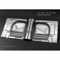 1957-58 Ford Pass Car Right Rear Floor Pan