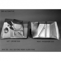 1957-58 Ford Pass Car Left Front Toe Board